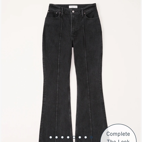 Abercrombie High Rise Vintage Flare Jean - Picture 1 of 4
